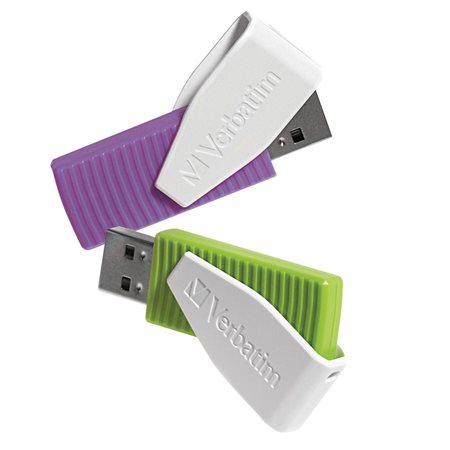 Clé USB pivotante à mémoire flash