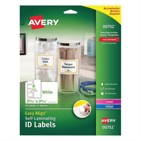 Durable Self-Laminating ID Labels