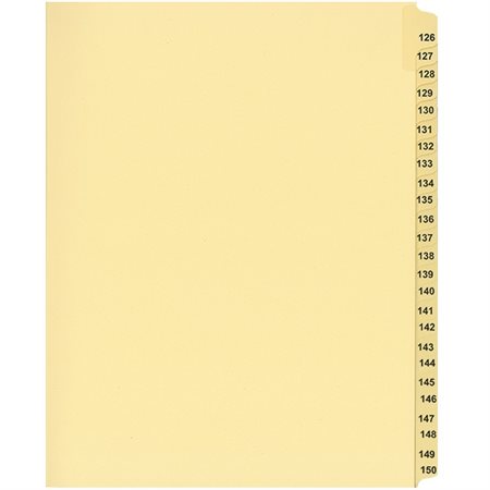 Offix® Sequential Numerical Litigation Index Dividers