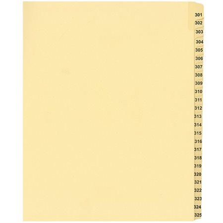Offix® Sequential Numerical Litigation Index Dividers