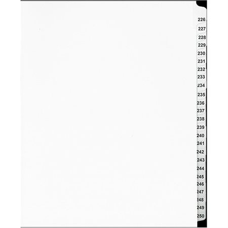 Offix® Numerical Litigation Index Dividers