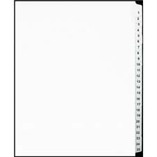 Offix® Numerical Litigation Index Dividers