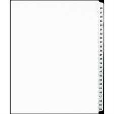Offix® Numerical Litigation Index Dividers
