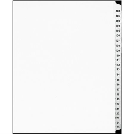 Offix® Numerical Litigation Index Dividers