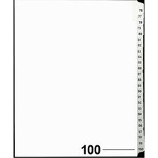 Offix® Numerical Litigation Index Dividers