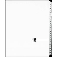 Offix® Numerical Litigation Index Dividers