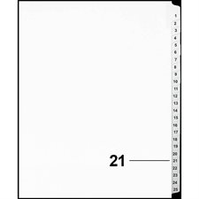 Offix® Numerical Litigation Index Dividers