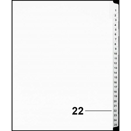 Offix® Numerical Litigation Index Dividers