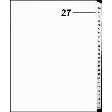 Offix® Numerical Litigation Index Dividers