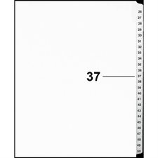Offix® Numerical Litigation Index Dividers