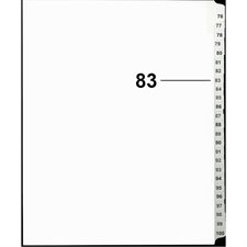 Offix® Numerical Litigation Index Dividers