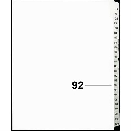 Offix® Numerical Litigation Index Dividers