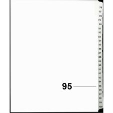 Offix® Numerical Litigation Index Dividers