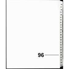 Offix® Numerical Litigation Index Dividers