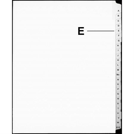 Offix® Alphabetical Litigation Index Dividers