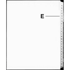 Offix® Alphabetical Litigation Index Dividers