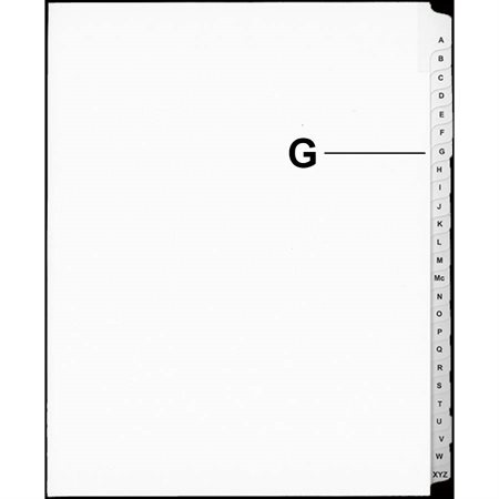 Offix® Alphabetical Litigation Index Dividers