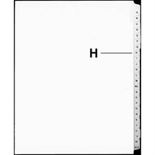 Offix® Alphabetical Litigation Index Dividers