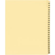 Offix® Sequential Numerical Litigation Index Dividers