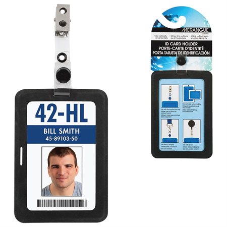 Porte-carte d'identité en silicone