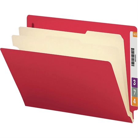 End Tab File Folder with 2 dividers