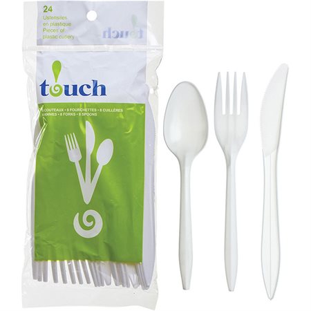 Ustensiles de plastique Touch