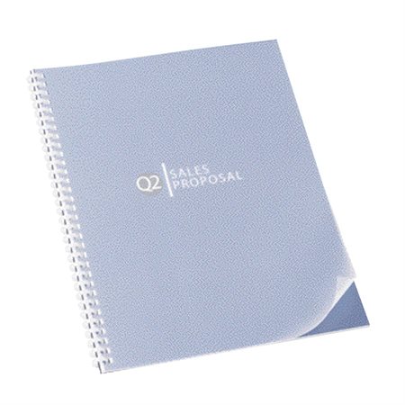 ClearView Frosted Presentation Cover