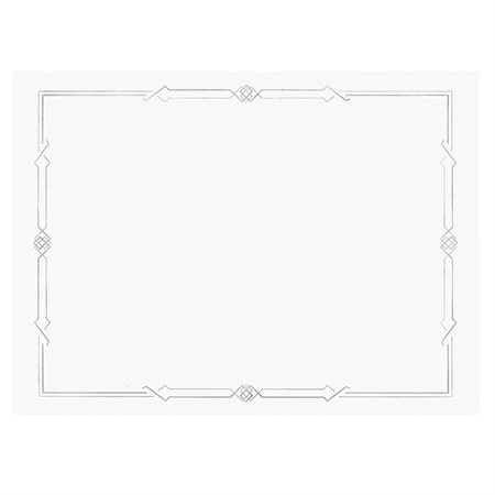 Certificats argents métallisés St.James™ Premium