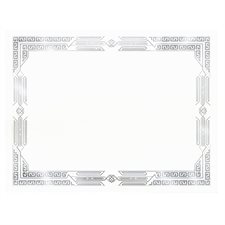 St.James™ Premium silver Foil Stamped Certificates