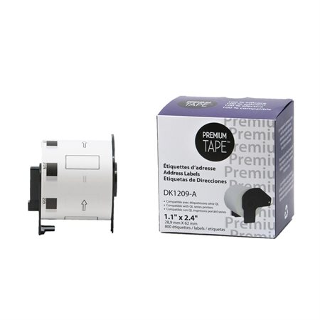 Brother DK-2205 continued WHITE paper 62 mm * 30.48 m compatible