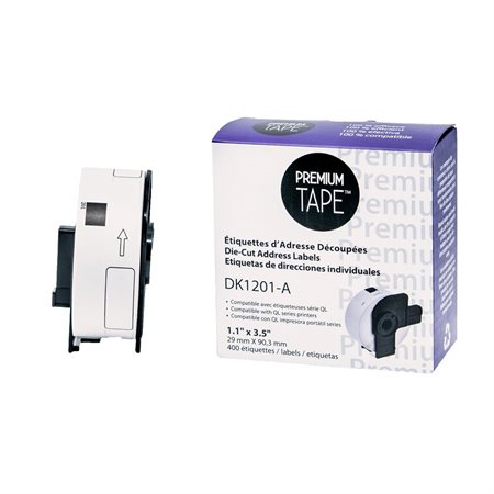 Brother DK-2205 continued WHITE paper 62 mm * 30.48 m compatible