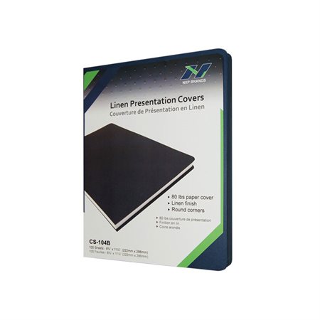 Linen Presentation Cover