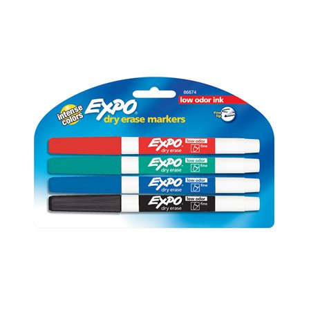 Marqueur effaçable à sec pour tableau blanc Expo® à faible odeur