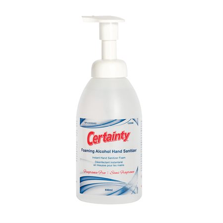 Désinfectant moussant pour les mains