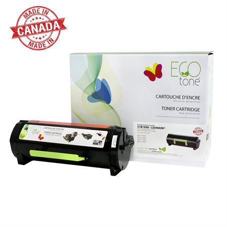 Remanufactured Lexmark 51B1X00 Toner Cartridge
