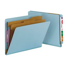 End Tab File Folders with SafeSHIELD® Fasteners