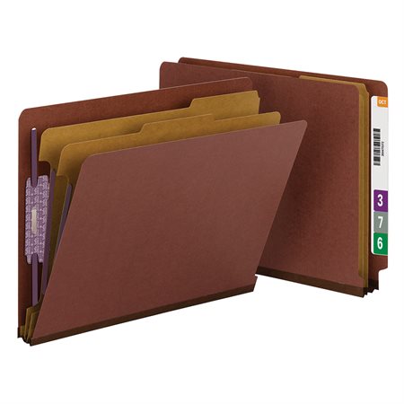 End Tab File Folders with SafeSHIELD® Fasteners