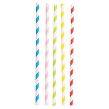 Pailles en papier compostables