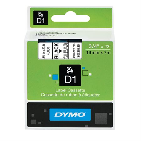Cartouches D1 pour étiqueteuses Dymo®
