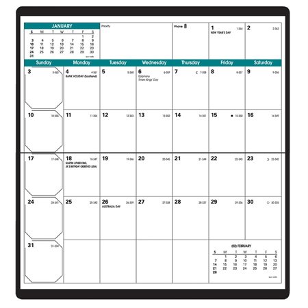 Visoplan Monthly Pocket Diary (2020)