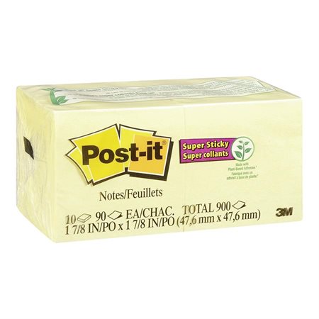 Feuillets super collants Post-it®