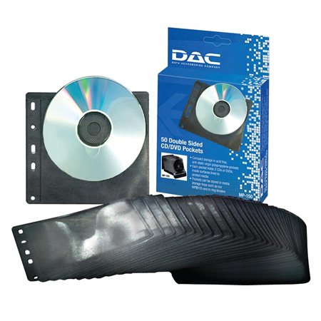 Pochette double pour CD / DVD