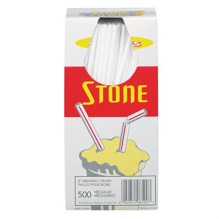 Pailles de 8" Stone
