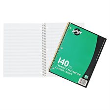 Cahier à reliure spirale