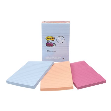 Post-it® Super Sticky Recycled Notes – Bali Collection