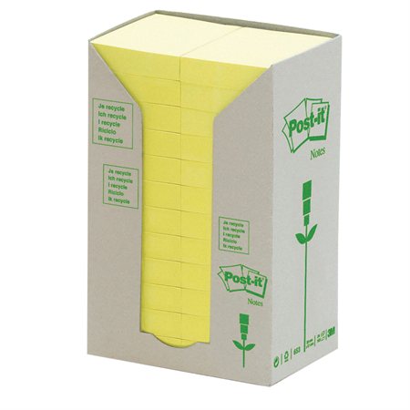 Post-it® Recycled Self-Adhesive Notes